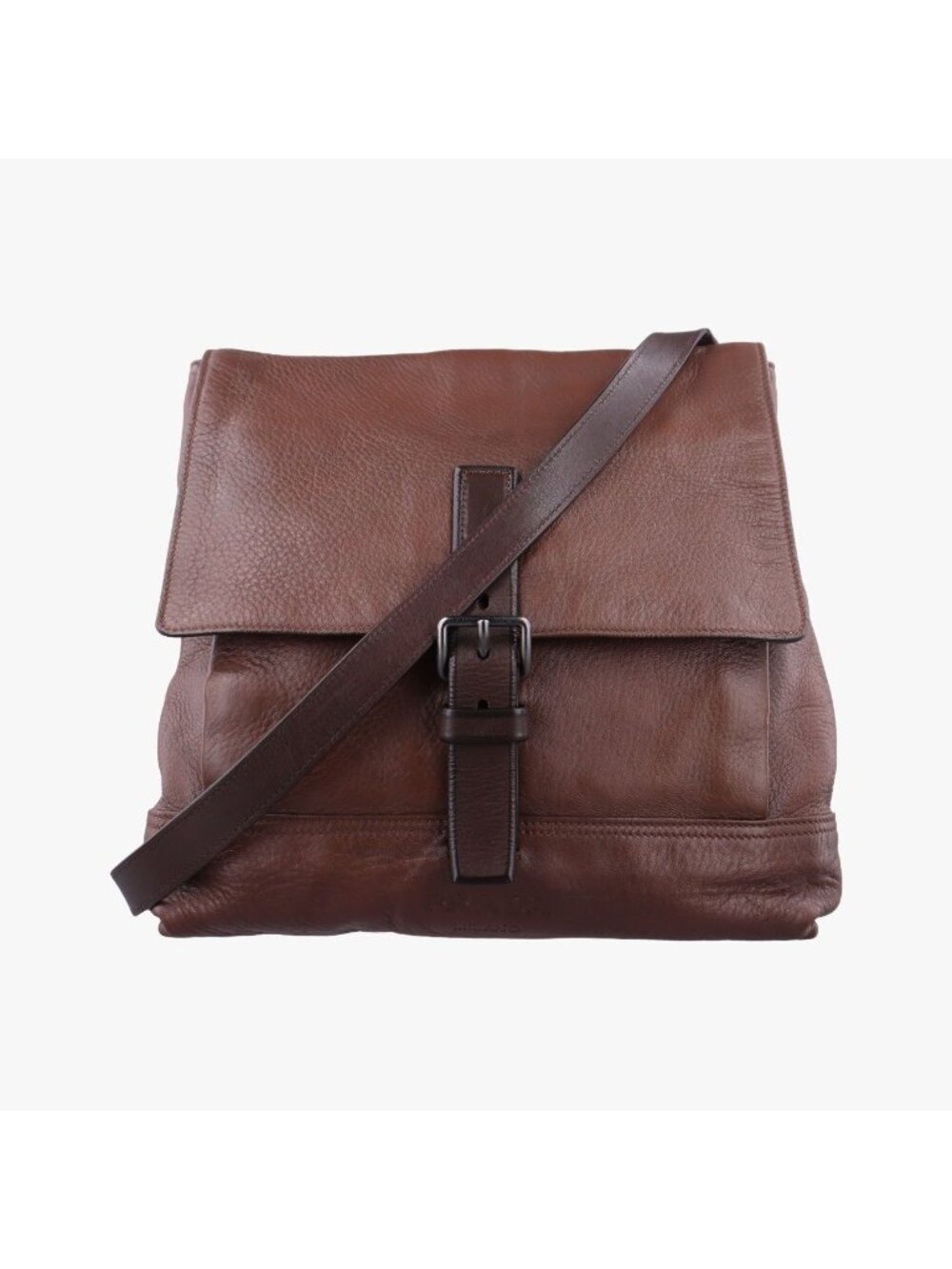 Prada Messenger Brown Leather